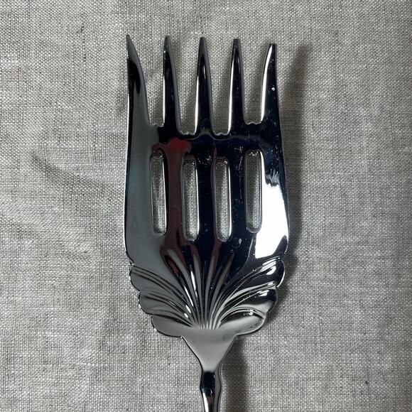 Spode Christmas Tree Handled Meat Fork In Box EUC Vintage - Picture 4 of 6